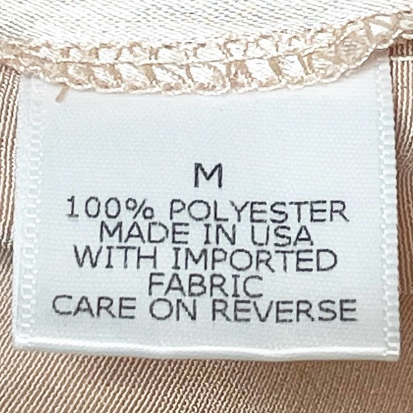 NONchalant Label NWT Champagne Satin Wrap Dress M - Picture 4 of 5